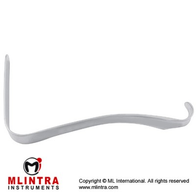Kristeller Vaginal Retractor Stainless Steel, Blade Size 115 x 24 mm Kristeller Vaginal Retractor Stainless Steel, Blade Size 115 x 24 mm